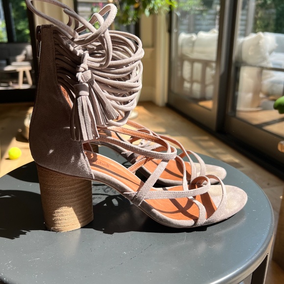 Jeffrey Campbell Heeled Sandal - size 9 1/2 - Picture 2 of 5